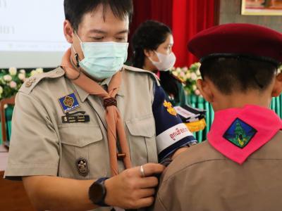 โรงเรียนมัธยมวิทยาได้จัดการฝึกอบรมโครงการสร้างจิตสำนึกพลเมืองดีวิถีประชาธิปไตย ให้กับเหล่าลูกเสือ กกต.