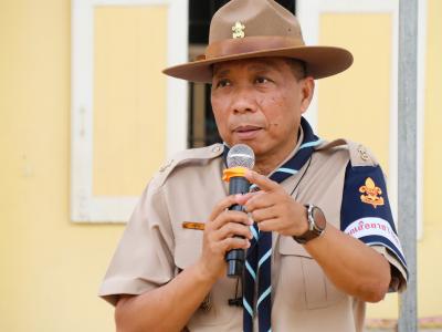 โรงเรียนมัธยมวิทยาได้จัดการฝึกอบรมโครงการสร้างจิตสำนึกพลเมืองดีวิถีประชาธิปไตย ให้กับเหล่าลูกเสือ กกต.