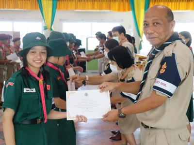 โรงเรียนมัธยมวิทยาได้จัดการฝึกอบรมโครงการสร้างจิตสำนึกพลเมืองดีวิถีประชาธิปไตย ให้กับเหล่าลูกเสือ กกต.