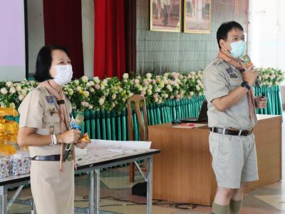 โรงเรียนมัธยมวิทยาได้จัดการฝึกอบรมโครงการสร้างจิตสำนึกพลเมืองดีวิถีประชาธิปไตย ให้กับเหล่าลูกเสือ กกต.