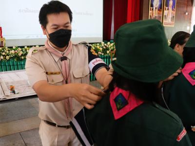 โรงเรียนมัธยมวิทยาได้จัดการฝึกอบรมโครงการสร้างจิตสำนึกพลเมืองดีวิถีประชาธิปไตย ให้กับเหล่าลูกเสือ กกต.