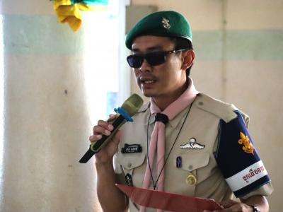 โรงเรียนมัธยมวิทยาได้จัดการฝึกอบรมโครงการสร้างจิตสำนึกพลเมืองดีวิถีประชาธิปไตย ให้กับเหล่าลูกเสือ กกต.