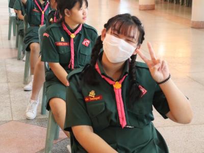 กิจกรรมอบรมตามโครงการเพื่อสร้างภูมิคุ้มกันทางสังคมและการใช้เทคโนโลยีสารสนเทศอย่างสร้างสรรค์ โดยได้รับเกียรติจากท่านวิทยากรทั้ง 3 ท่าน จากสถานีตำรวจภูธ