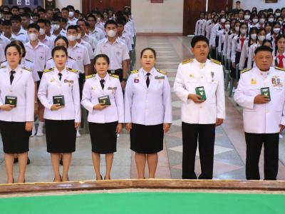พิธีถวายพระพรชัยมงคล พระบาทสมเด็จพระปรเมนทรรามาธิบดีศรีสินทรมหาวชิรลงกรณ พระวชิรเกล้าเจ้าอยู่หัว เนื่องในวันเฉลิมพระชนมพรรษา 28 กรกฎาคม 2566