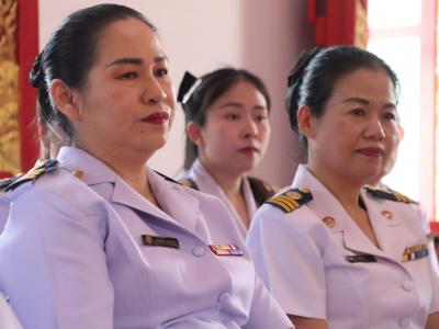 ประเพณีแห่เทียนพรรษา ตัวแทนระดับชั้นอนุบาล