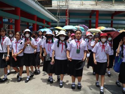 ประเพณีแห่เทียนพรรษา ตัวแทนระดับชั้นประถมศึกษา