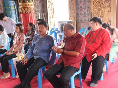 ทำบุญเนื่องในวันสถาปนามูลนิธิเพื่อการศึกษาประชาวิทย์ - มัธยมวิทยา