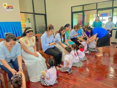 พิธีถวายพระพรชัยมงคล สมเด็จพระนางเจ้าสิริกิติ์ พระบรมราชีนีนาถ พระบรมราชชนนีพันปีหลวง เนื่องในโอกาสมหามงคลเฉลิมพระชนมพรรษา 91 พรรษา 12 สิงหาคม 2566 ณ 