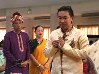 พิธีบวงสรวงและบูชาองค์พระพิฆเนศ เนื่องในวันคเณศจตุรถี