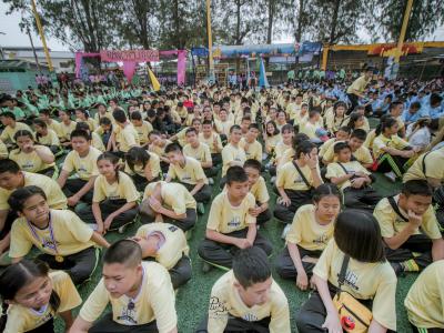 งานกีฬาสี "ราชพฤกษ์เกมส์" ปีการศึกษา 2562