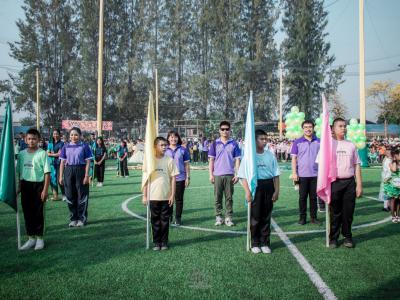 งานกีฬาสี "ราชพฤกษ์เกมส์" ปีการศึกษา 2562