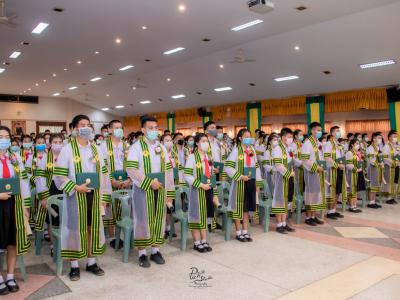กิจกรรมรับวุฒิบัตร นักเรียนชั้นอนุบาล3 ประถมศึกษาปีที่6 มัธยมศึกษาปีที่3 และมัธยมศึกษาปีที่6