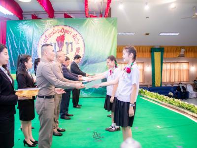 กิจกรรมรับวุฒิบัตร นักเรียนชั้นอนุบาล3 ประถมศึกษาปีที่6 มัธยมศึกษาปีที่3 และมัธยมศึกษาปีที่6