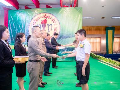 กิจกรรมรับวุฒิบัตร นักเรียนชั้นอนุบาล3 ประถมศึกษาปีที่6 มัธยมศึกษาปีที่3 และมัธยมศึกษาปีที่6