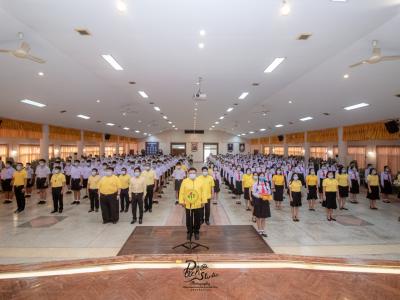 พิธีถวายพระพรชัยมงคลและลงนามถวายพระพรสมเด็จพระเจ้าอยู่หัวมหาวชิราลงกรณ บดินทรเทพยวรางกูร
