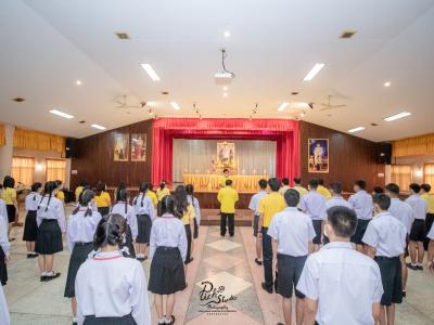 พิธีถวายพระพรชัยมงคลและลงนามถวายพระพรสมเด็จพระเจ้าอยู่หัวมหาวชิราลงกรณ บดินทรเทพยวรางกูร