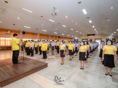 พิธีถวายพระพรชัยมงคลและลงนามถวายพระพรสมเด็จพระเจ้าอยู่หัวมหาวชิราลงกรณ บดินทรเทพยวรางกูร