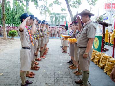 เปิดกองลูกเสือโรงเรียนมัธญมวิทยา ประจำปีการศึกษา 2562