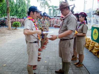 เปิดกองลูกเสือโรงเรียนมัธญมวิทยา ประจำปีการศึกษา 2562