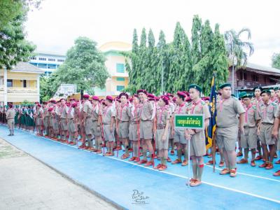 เปิดกองลูกเสือโรงเรียนมัธญมวิทยา ประจำปีการศึกษา 2562
