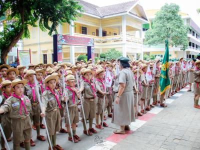 เปิดกองลูกเสือโรงเรียนมัธญมวิทยา ประจำปีการศึกษา 2562