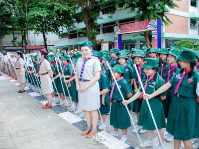 เปิดกองลูกเสือโรงเรียนมัธญมวิทยา ประจำปีการศึกษา 2562