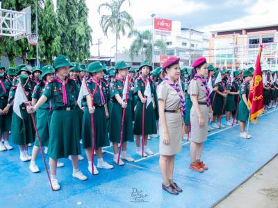 เปิดกองลูกเสือโรงเรียนมัธญมวิทยา ประจำปีการศึกษา 2562