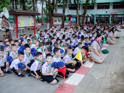 เปิดกองลูกเสือโรงเรียนมัธญมวิทยา ประจำปีการศึกษา 2562