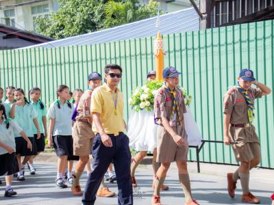 กิจกรรมแห่เทียนพรรษา ประจำปี 2562