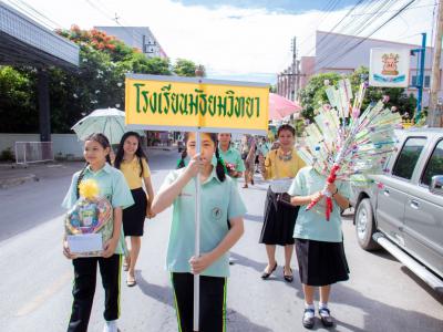 กิจกรรมแห่เทียนพรรษา ประจำปี 2562