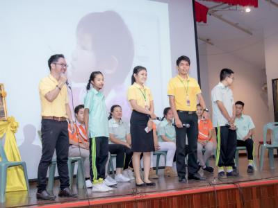 อบรมโครงการโรงเรียนสีขาวสร้างภูมิคุ้มกันปัญหาและพิษภัยยาเสพติด รุ่นที่ 2 / 2562