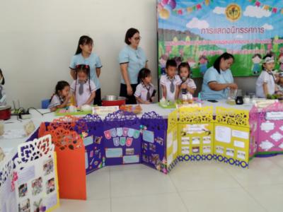นิทรรศการการจัดประสบการณ์การเรียนรู้แบบโครงงาน (project Approach) ระดับอนุบาล