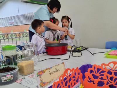นิทรรศการการจัดประสบการณ์การเรียนรู้แบบโครงงาน (project Approach) ระดับอนุบาล