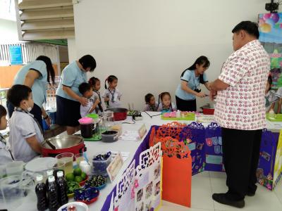 นิทรรศการการจัดประสบการณ์การเรียนรู้แบบโครงงาน (project Approach) ระดับอนุบาล