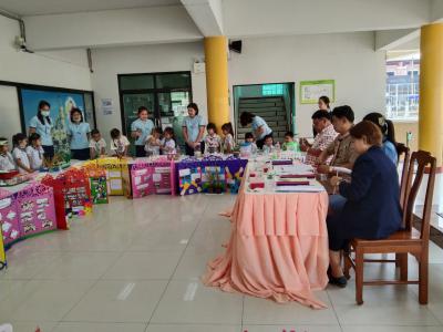 นิทรรศการการจัดประสบการณ์การเรียนรู้แบบโครงงาน (project Approach) ระดับอนุบาล