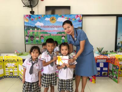 นิทรรศการการจัดประสบการณ์การเรียนรู้แบบโครงงาน (project Approach) ระดับอนุบาล