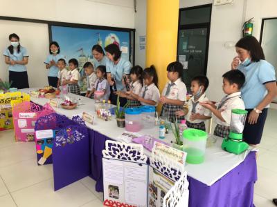 นิทรรศการการจัดประสบการณ์การเรียนรู้แบบโครงงาน (project Approach) ระดับอนุบาล