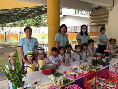 นิทรรศการการจัดประสบการณ์การเรียนรู้แบบโครงงาน (project Approach) ระดับอนุบาล