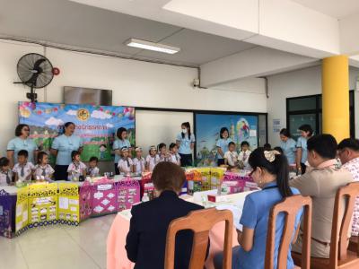 นิทรรศการการจัดประสบการณ์การเรียนรู้แบบโครงงาน (project Approach) ระดับอนุบาล