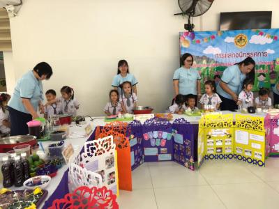 นิทรรศการการจัดประสบการณ์การเรียนรู้แบบโครงงาน (project Approach) ระดับอนุบาล