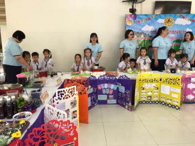 นิทรรศการการจัดประสบการณ์การเรียนรู้แบบโครงงาน (project Approach) ระดับอนุบาล