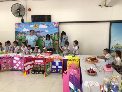 นิทรรศการการจัดประสบการณ์การเรียนรู้แบบโครงงาน (project Approach) ระดับอนุบาล