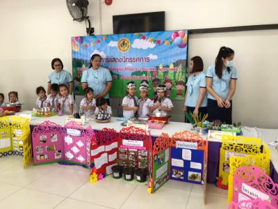 นิทรรศการการจัดประสบการณ์การเรียนรู้แบบโครงงาน (project Approach) ระดับอนุบาล