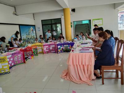 นิทรรศการการจัดประสบการณ์การเรียนรู้แบบโครงงาน (project Approach) ระดับอนุบาล