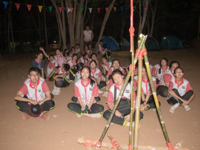 กิจกรรมเข้าค่ายพักแรม ปีการศึกษา 2563