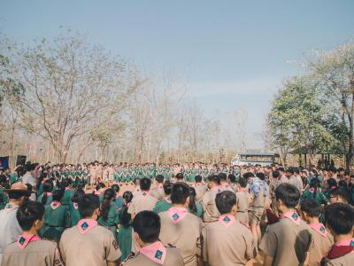 กิจกรรมเข้าค่ายพักแรม ปีการศึกษา 2563