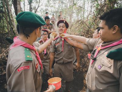กิจกรรมเข้าค่ายพักแรม ปีการศึกษา 2563