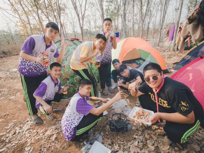 กิจกรรมเข้าค่ายพักแรม ปีการศึกษา 2563