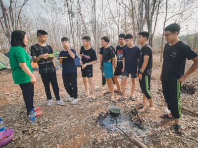 กิจกรรมเข้าค่ายพักแรม ปีการศึกษา 2563