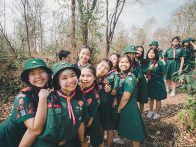 กิจกรรมเข้าค่ายพักแรม ปีการศึกษา 2563